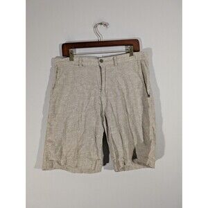 Patagonia Shorts Men Sz 34 Tan Hemp Cotton Blend Outdoor Hiking STY57735